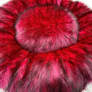 Dwustronne legowisko poducha futerko z jednej strony M| L+ gratis poduszeczka