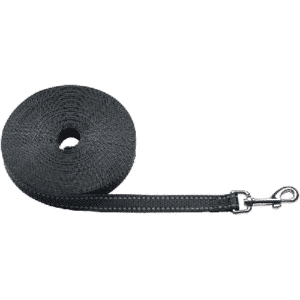 Smycz treningowa London 2 cm/ 10 m czarna