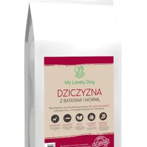 Dziczyzna z jelenia z morwą 12 kg karma bez zbóż dla psa